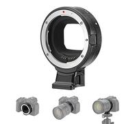 NEEWER Adaptateur de Monture EF vers EOS R, Objectif EF/EF-S vers Monture RF, Bague de Conversion autofocus Compatible avec Canon EOS R Ra RP R6 Mark II R6 R5 R3 R7 R10 R8 R50, Charge Maxi: 4,4lb/2kg