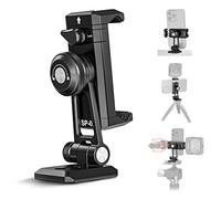 NEEWER Adaptateur de Support pour téléphone Portable, Pince de Support pour téléphone Portable avec Sabot Flash, Filetage 1/4" 3/8", Base de Type Arca, pivotement à 360 ° à 180 °, Compatible avec