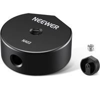 NEEWER Adaptateur de Trépied Compatible avec Starlink Mini, Adaptateur de Monture en Aluminium Léger, Filetage Standard 1/4" 3/8", Non Compatible avec Newest Pipe Adapter Mount après avril 2025, NA03