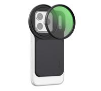 NEEWER Adaptateur Magnétique pour Filtre d'Objectif de Téléphone 6,3" avec Plaque Arrière et Accessoire,et Filtre Polarisant Circulaire CPL 67mm Compatible avec MagSafe iPhone 12/13/14/15/16/17 & Pro