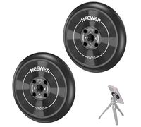 NEEWER Adaptateur Magnétique Téléphone pour Trépied&Anneau Magnétique Autocollant,Pack de2,Compatible avec MagSafe iPhone 16 iPhone 15 Pro Max14 13 12, Filetage1/4 pour Perche Selfie Ring Light,PA010