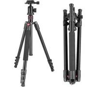 Neewer Alliage d'Aluminium Trépied 158 cm avec Rotule de 360 Degrés, Plateau Rapide de 1/4 pouce, et Sac de Transport pour Appareil Photo DSLR et Caméscope, Charge Admissible de 8 kg Noir G