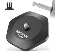 Neewer Base de Support magnétique pour Appareil Photo Compatible avec DJI Osmo Pocket 3 Insta360 X4/3/GO 3S/3, Support magnétique Puissant à dégagement Rapide avec vis de 6,35 mm pour caméra cardan