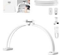 NEEWER Basic HM01-D29 Éclairage LED Pliable 40W, 3400lux/0,5m IRC95, Arche Demi-Lune, USB, Support Téléphone, pour Table, Tech, Ongles, Manucure, Maquillage, Beauté, Tatouage, Plan Vue Dessus
