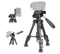 NEEWER Basics TP02 Mini Trépied de Bureau pour Appareil Photo,Tête Inclinable à 3 Directions et Poignée, Petit Support de Table Portable en Métal avec Vis de 6,35mm pour Enregistrement Vidéo DSLR