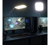 NEEWER Basics 10,8" Éclairage de visioconférence avec Support à Pince pour Bureau, 15W, intensité Variable, IRC 95+, idéal pour l'enregistrement vidéo, Les webcams et Les appels Zoom (L220).