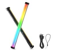 NEEWER Basics 21" Baguette Lumineuse Magnétique RGB, 2700K/4000K/6500K CRI95 Dimmable 14W LED Portable Tube Vidéo avec 51 Modes RGB pour Youtube TikTok Enregistrement Photographie Streaming, SL50