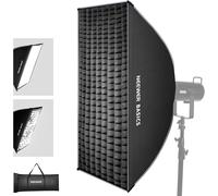 NEEWER Basics 24""x35"" Softbox,Boîte à lumière à Monture Bowens avec Diffuseurs de lumière/Grille/Sac,Compatible avec Aputure 150c,Godox SL60w NEEWER FS300C FS230C FS150B HB80C CB200C Q6 Q300,NS60P