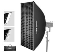 NEEWER Basics 24"x35" Softbox,Boîte à lumière à Monture Bowens avec Diffuseurs de lumière/Grille/Sac,Compatible avec Aputure 150c,Godox SL60w NEEWER FS300C FS230C FS150B HB80C CB200C Q6 Q300,NS60P