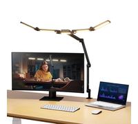 NEEWER BASICS 32,5" Lampe de Bureau LED à Pince pour Bureau à Domicile, 23W Lampe Architecte LED,5 Barre Lumineuse, éclairage à Intensité Variable pour Table à Dessin, Bureau et Visioconférence, DL01