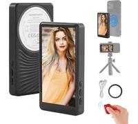 NEEWER BASICS 4"" Écran de Surveillance Magnétique pour Vlogs et Selfies, Compatible avec iPhone, avec Remote/1500mAh pour YouTube et TikTok, Non Compatible avec Google Téléphones/Vidéo 4K, M4B