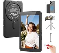 NEEWER Basics 4" Écran Surveillance Magnétique Vlog Selfie, 4K 120fps Enregistrement Filaire, Moniteur Arrière avec Télécommande pour Streaming TikTok, Compatible Uniquement avec iPhone 17 16 15, M4C