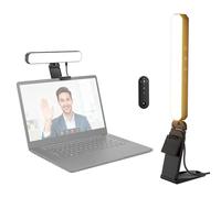 NEEWER BASICS 6W Barre Lumineuse pour Moniteur avec Support, Télécommande et Commande Tactile, LED Bicolore à Intensité Variable pour Bureau Visioconférence PC Webcam Zoom, Jeux Streaming Lecture, L10