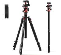 NEEWER Basics 70,9"" Trépied Monopode avec Colonne Centrale et rotule, Support de téléphone Portable DSLR à dégagement Rapide, Compatible avec iPhone, Charge maximale de 17,6lb, TP16