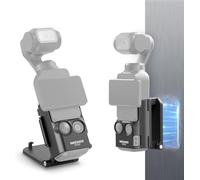 NEEWER Basics AC015 Support magnétique Compatible avec DJI Osmo Pocket 3 | Support de caméra en plastique, orientable à 180°,support pour poignée d'alimentation Pocket 3
