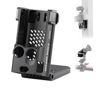 NEEWER Basics AC024 Support Magnétique Compatible avec DJI Osmo Pocket 3 Creator Combo, Adaptateur d'Extension avec Trou de Vis 1/4", Support en Plastique pour Poignée de Batterie M21 Light