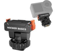 NEEWER BASICS Adaptateur de Fixation Magnétique pour Griffe Flash,Compatible avec DJI OSMO Action 3 4 5 Pro Nano 360 Caméra Action,Fixation Rapide avec Filetage 1/4"" pour Griffe Flash,AC037