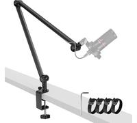 NEEWER BASICS Bras de microphone, support de bureau flexible de 79cm (31"), compatible avec Blue Yeti, FIFINE AM8, K669B, HyperX QuadCast S, SoloCast AT2020, Shure SM7B et MV7 pour le jeu, MS050