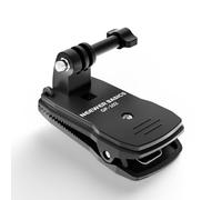 NEEWER Basics GP-102 Support de Fixation pour Sangle de Sac à Dos, Adaptateur à Trois Broches Compatible avec GoPro Hero Insta360 DJI AKASO Action Camera Accessoires pour Enregistrement vidéo POV