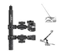 NEEWER Basics GP-32 Kit d'accessoires pour Montage de Moto, Perche à Selfie Invisible, Support pour Guidon de vélo, Compatible avec Insta360 DJI OSMO 360 Pocket 3 Action Cam pour Enregistrement vidéo
