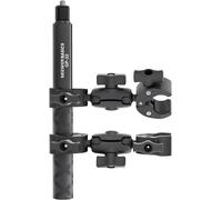 NEEWER Basics GP-32 Kit d'accessoires pour Montage de Moto, Perche à Selfie Invisible, Support pour Guidon de vélo, Compatible avec Insta360 DJI OSMO 360 Pocket 3 Action Cam pour Enregistrement vidéo