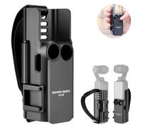 NEEWER BASICS Housse de Protection avec Dragonne Compatible avec DJI Osmo Pocket 3,Pocket 3 Creator Combo Accessoire Extension Poignée Étui Cadre d'Extension,Griffe Froide,Port Type-C & Carte SD,AC028