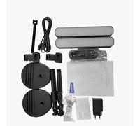 NEEWER Basics Kit d'éclairage LED de Bureau avec Support/Pince pour écran 11", 2 Pack(12W), IRC 95, Bicolore,Compatible avec Webcam d'ordinateur Portable et Enregistrement vidéo sur iPhone, L10