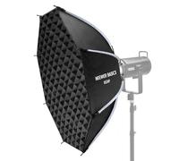 NEEWER Basics Kit Softbox Octogonal pour Studio Photo, Enregistrement Vidéo Streaming,35"/90cm Mont Bowens à Dégagement Rapide/Grille/Diffuseur/Sac pour Éclairage Flash Stroboscopique Continu, NS34P