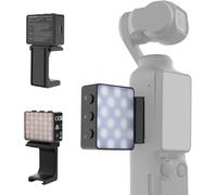 NEEWER BASICS Lampe Auxiliaire Magnétique Bicolore pour Appareil Photo Compatible avec DJI OSMO Pocket 3 Mini LED Rechargeable en Plastique de 1 5W Idéal pour Vlogs Selfies et Vidéos TikTok M24