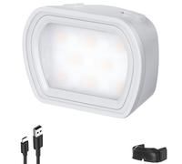 NEEWER Basics Lampe auxiliaire magnétique Compatible avec caméra DJI OSMO Pocket 3, 1,3 W USB C, Rechargeable par USB C, Lampe de Remplissage LED latérale pour Enregistrement vidéo Selfie Vlog, Gris