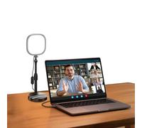NEEWER Basics Lampe Bureau 5" pour appels vidéo, Anneau Lumineux LED Plein écran CRI95 avec Support, éclairage de conférence Bicolore 10W avec Zoom pour Ordinateur Portable, NL10