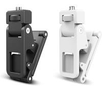 NEEWER Basics Lot de 2 Pinces de Fixation pour écran, vis 1/4" pour Webcam, Ring Light Selfie, mâchoire 18mm, Inclinaison 180°, Support pour téléphone, Enregistrement vidéo, conférence, SP-19