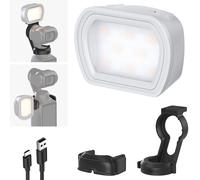 NEEWER Basics M21 Lampe supplémentaire magnétique Compatible avec DJI Osmo Pocket 3 Gimbal Cam Creator Combo, 1,3 W USB C, Rechargeable, en Plastique, Mini LED Fill Light Attachment pour Selfie Vlog