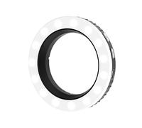 NEEWER BASICS M22 Anneau lumineux fileté 67 mm pour supports de téléphone/étuis/objectif de 67 mm, LED bicolore rechargeable, éclairage de remplissage de photos CRI95+ pour enregistrement vidéo TikTok