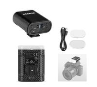 NEEWER BASICS Mini flash avec éclairage LED/écran LCD/800 mAh, compatible avec Canon, Fujifilm, Sony, Nikon, DSLR, griffe flash standard, pour studio photo, N12L