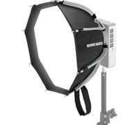 NEEWER Basics NS68P Boîte à lumière octogonale avec Mini Support (Pas de Support Bowens), Mini boîte à lumière parabolique octogonale avec diffuseurs/Grille pour lumière LED HS pour Studio de