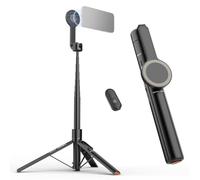 NEEWER BASICS PA989 Trépied magnétique pour selfie compatible avec MagSafe iPhone Android, support de téléphone portable de voyage avec télécommande, un bouton dépliable pour enregistrement vidéo Vlog