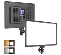 NEEWER Basics Panneau Lumineux LED 13", 20W, Ultra Fin,intensité Variable,pour Appareil Photo Reflex numérique,Diffusion en continu, Studio Photo,Batterie 8 000 mAh,3 200-5 600 K,IRC 97+,NL-192B