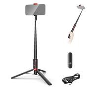 NEEWER Basics Perche à Selfie Trépied Compatible avec iPhone Samsung et Android, Support de Voyage Léger en Métal de 57,9'' avec Support et Remote pour Enregistrement Vidéo et Tournage, PA991