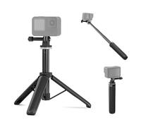 NEEWER Basics Trépied Perche à Selfie pour Action Caméra DSLR Webcam,Mini Support de Bureau Vlogging Vidéo Compatible avec GoPro Hero 13 12 Insta360 DJI Osmo Action 5 Pro AKASO EK7000 Brave 4 7,TP46