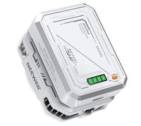 NEEWER BASICS Phone Cooler magnétique avec batterie 5000 mAh, ventilateur de refroidissement rechargeable avec anneau magnétique et clip, compatible avec iPhone 16 15 Pro Max MagSafe Samsung pour