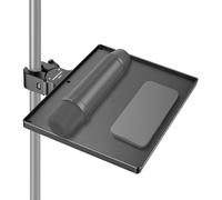 NEEWER BASICS Plateau de Support de Microphone,10.6"x8"x1.3",Fixation par Pince pour Table de Micro,pour Studio Scène Concert Karaoké Musical Réunion,Conférence en Extérieur,Charge Maximale 2kg,MS047