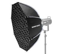 NEEWER BASICS Softbox Parabolique 35,4'' à Monture Bowens,avec Diffuseurs,Grille et Sac,Compatible avec Aputure 150c,Compatible avec Godox SL60w NEEWER FS300C FS230C FS150B HB80C CB200C Q6 Q300, NS64P