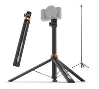 NEEWER Basics ST016 Trépied Extensible en métal Portable réglable pour éclairage de Sortie Continue, vis 6,35 mm, Compatible avec Canon, Nikon, Sony, DSLR Webcam Pocket 3, ST016