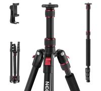 NEEWER BASICS TP15 Trépied/Monopode pour Appareil Photo,68'',en Métal Robuste & Portable,avec Support pour Téléphone Portable&DSLR,Compatible avec iPhone pour Vidéo & Prise de Photo,Rotule non Incluse