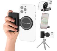 NEEWER BASICS WS-25001 Poignée magnétique pour appareil photo avec déclencheur à distance compatible avec iPhone MagSafe, charge magnétique 18 W, rechargeable 5000 mAh pour trépied Vlog Selfie Trépied
