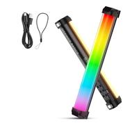 NEEWER Basique Barre Lumineuse RVB magnétique, réglable CRI95 8W Tube Lumière LED Main Tube Lighting Stick avec 51 Modes RVB, Batterie 2000mAh pour Youtube TikTok Caméra Streaming Enregistrement