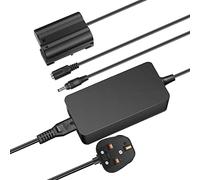 NEEWER Batterie factice avec coupleur AC/DC Adaptateur de Remplacement pour EP-5B/EN-EL15, Alimentation Compatible avec Nikon Z5 Z6 Z7 Z6II Z7II D500 D610 D750 D780 D800 D810 D850 D7000 D7100 D7200