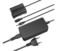 NEEWER Batterie Factice avec Coupleur AC/DC Adaptateur Secteur de Remplacement pour EP-5B/EN-EL15,Alimentation Compatible avec Nikon Z5 Z6 Z7 Z6II Z7II D500 D610 D750 D780 D800 D810 D850 D7000 D7100