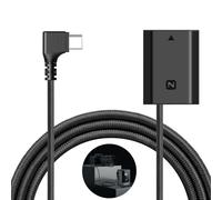 NEEWER Batterie Factice USB C à NP-FZ100 Sortie 8.2V, Rechange Batterie NP-FZ100,Compatible avec Sony FX3 FX30 ZV-E1 A1 A6600 A6700 A7III A7IV A7C A7CII A7CR A7RIII A7RIV A7RV A7SIII A9 A9II, TC-FZ100